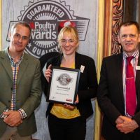 Receiving our award from TV chef Phil Vickery